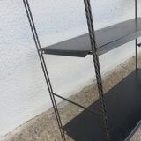 Modular wall shelf string metal 50/60s