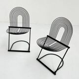 Pair of "swing" chairs by Jutta and Herbert Ohl for Rosenthal