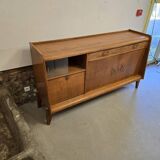 1950s sideboard with display case