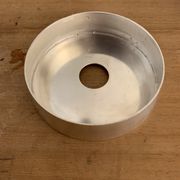 Gallia Christofle 1940 silver metal ice bucket