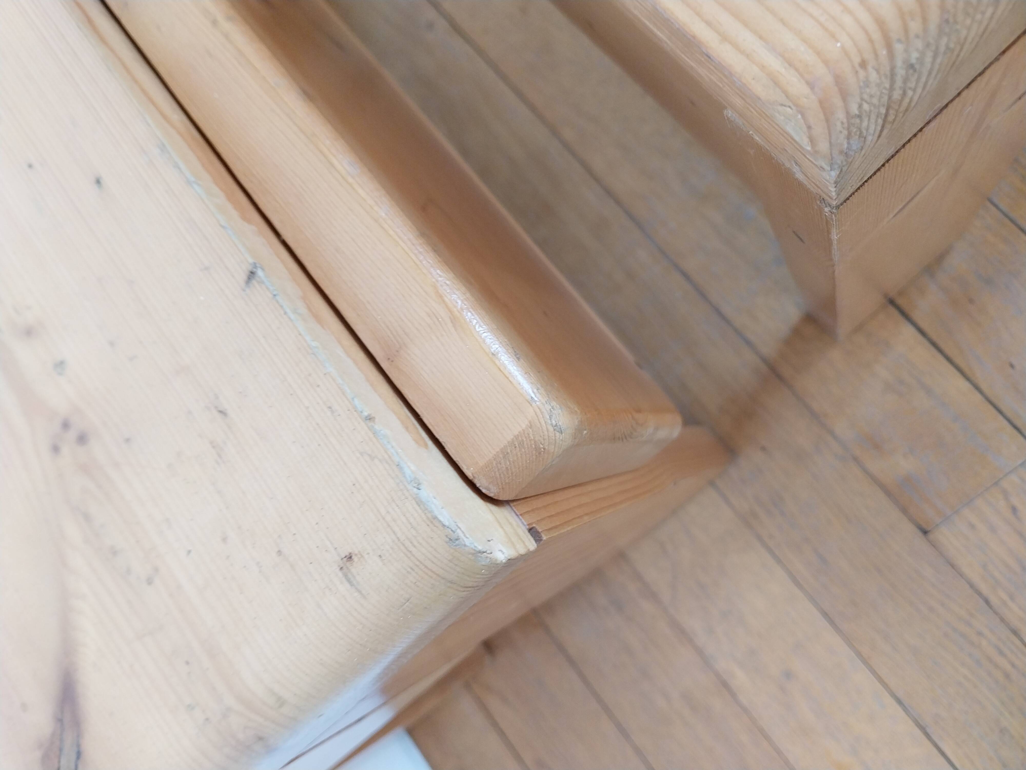 Pair of bedside tables Charlotte Perriand Les Arcs