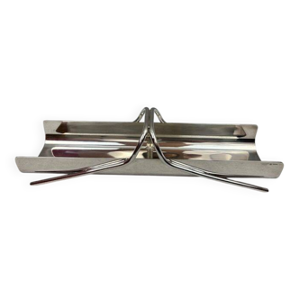 Christofle Gallia - Lino Sabattini breadstick holder with handles, silver-plated metal, very good condition