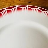 Set of 5 old Ceranord St Amand plates