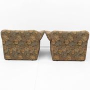 Pair of jacquard fabric armchairs, Mario Bellini, "Le stelle" B&B Italia,70