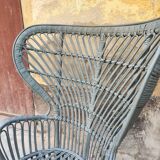 Fauteuil kaki