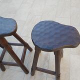 3 bar stools 60s 70s