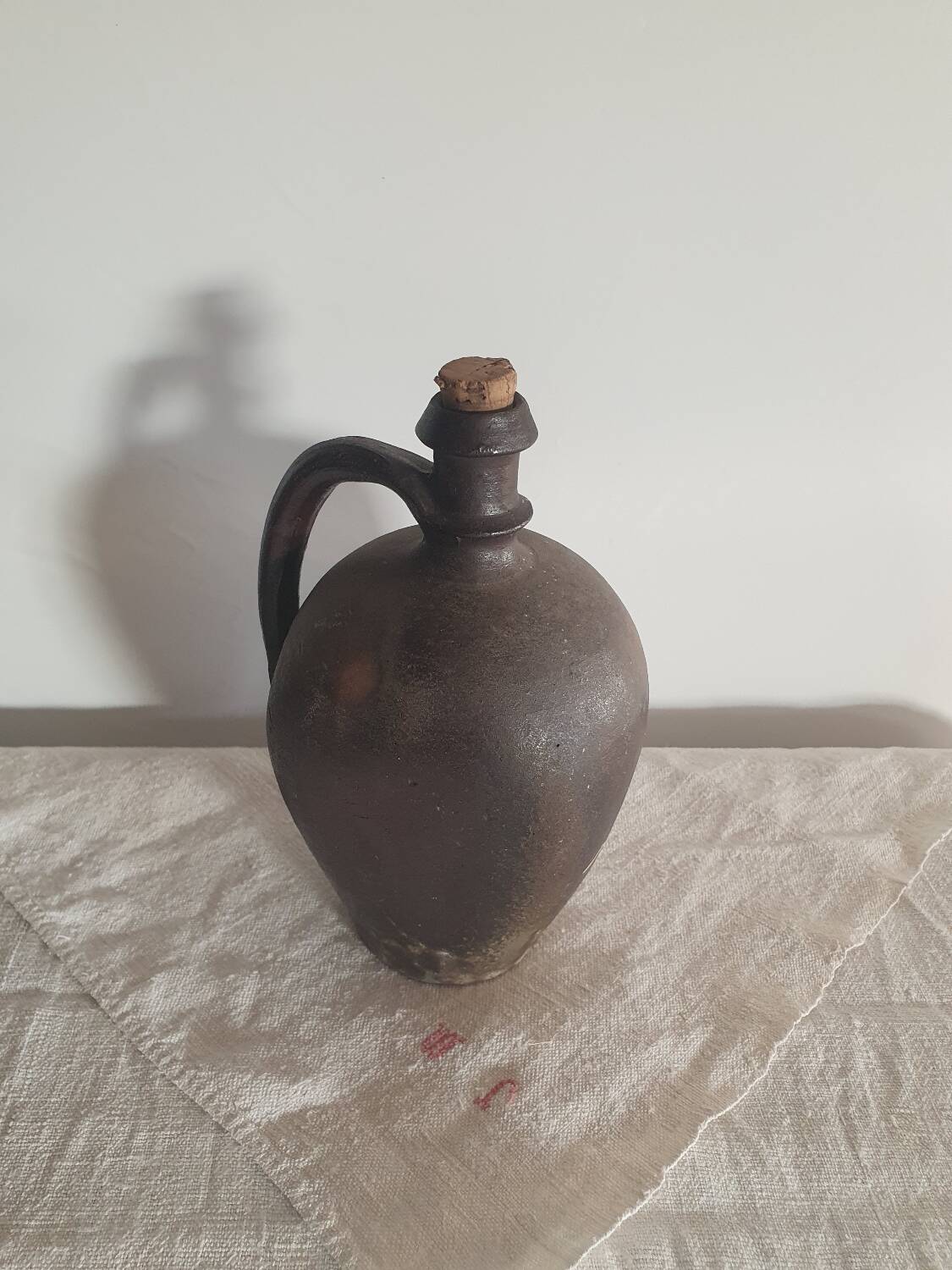 Jarre ancienne française en terre cuite