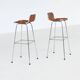 Charlotte Perriand set of six bar stools Les Arcs Ski Resort France 1960