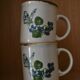 Lot de 2 tasses anglaises