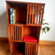 Danish teak revolving library 1960