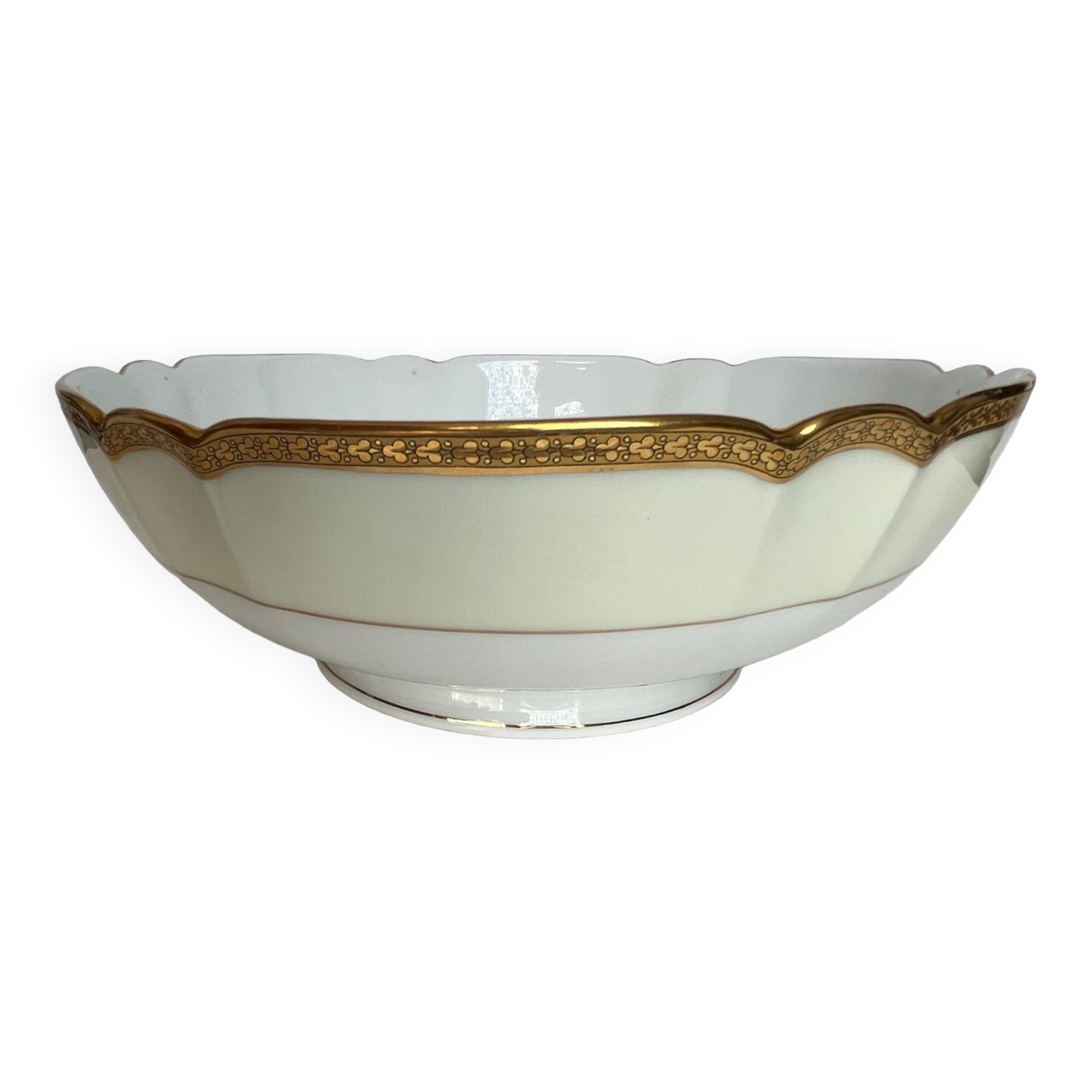Haviland porcelain salad bowl