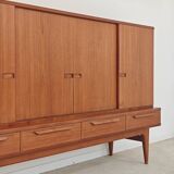 High enfilade by Johannes Andersen by Bordum & Nielsen, Samcom teak