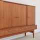 High enfilade by Johannes Andersen by Bordum & Nielsen, Samcom teak