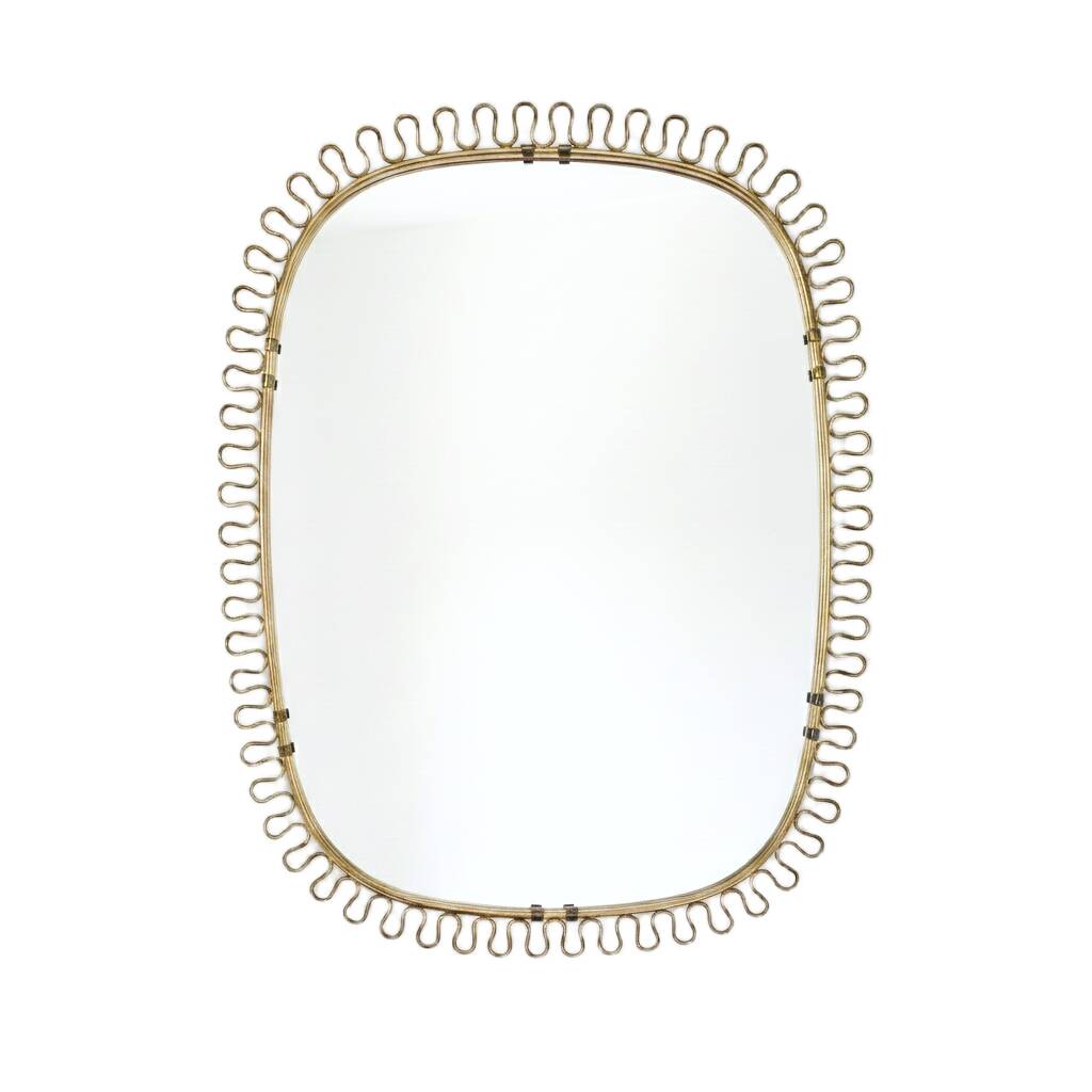 Brass Mirror Joseph Frank for Svenskt Tenn