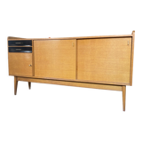 Oak buffet enfilade