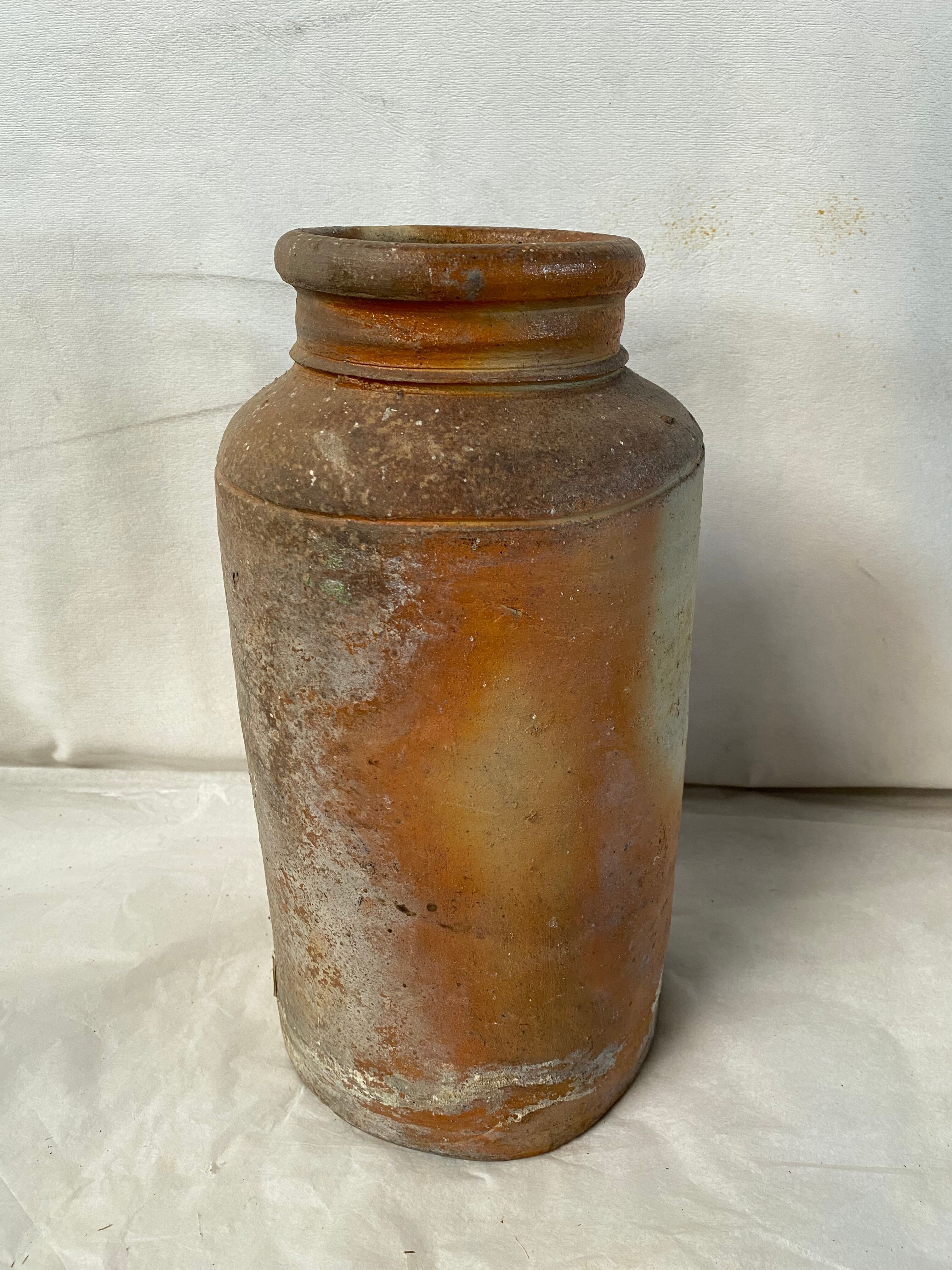 Ancient sandstone vase