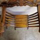 Pair of curule chairs known as Savonarole chairs - In carved wood