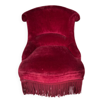 Fauteuil crapaud Napoléon III