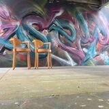 Set of 12 Baumann chairs, Bau