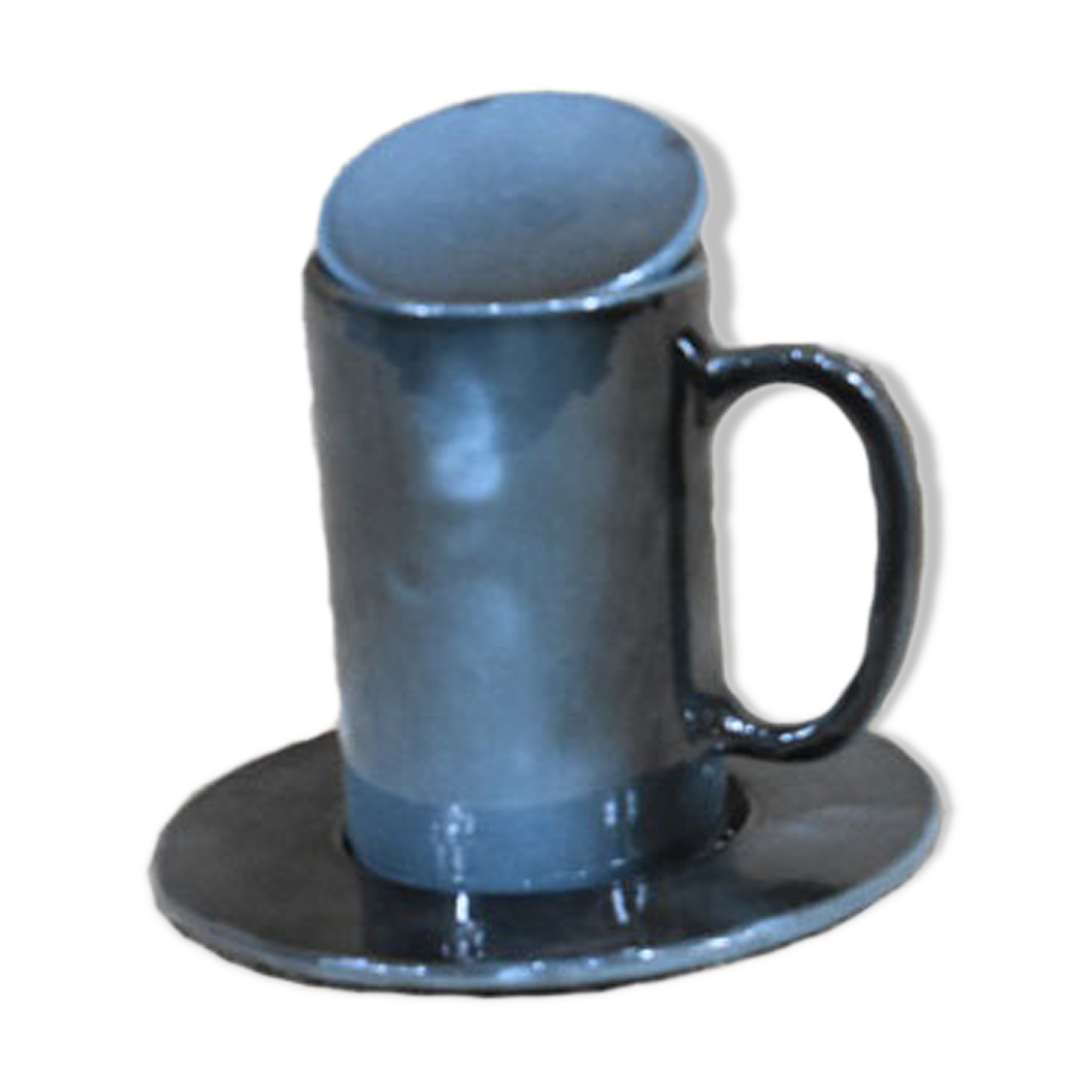 Ceramic cup and saucer