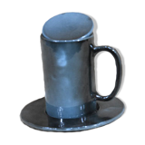 Ceramic cup and saucer