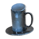Ceramic cup and saucer