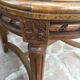 Set of 5 wooden chairs cane