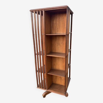 Old revolving bookcase