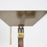 Floor lamp in gilded brass
