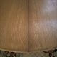 Round oak table