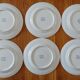Lot 6 dessert plates Guy Degrennr Paréo collection