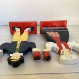 Pair of designer candlesticks Lizzi Velander IKEA