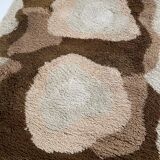 Large Vintage Colorful Psychedelic High Pile Rug by Desso, Netherlands, Denmark 1970