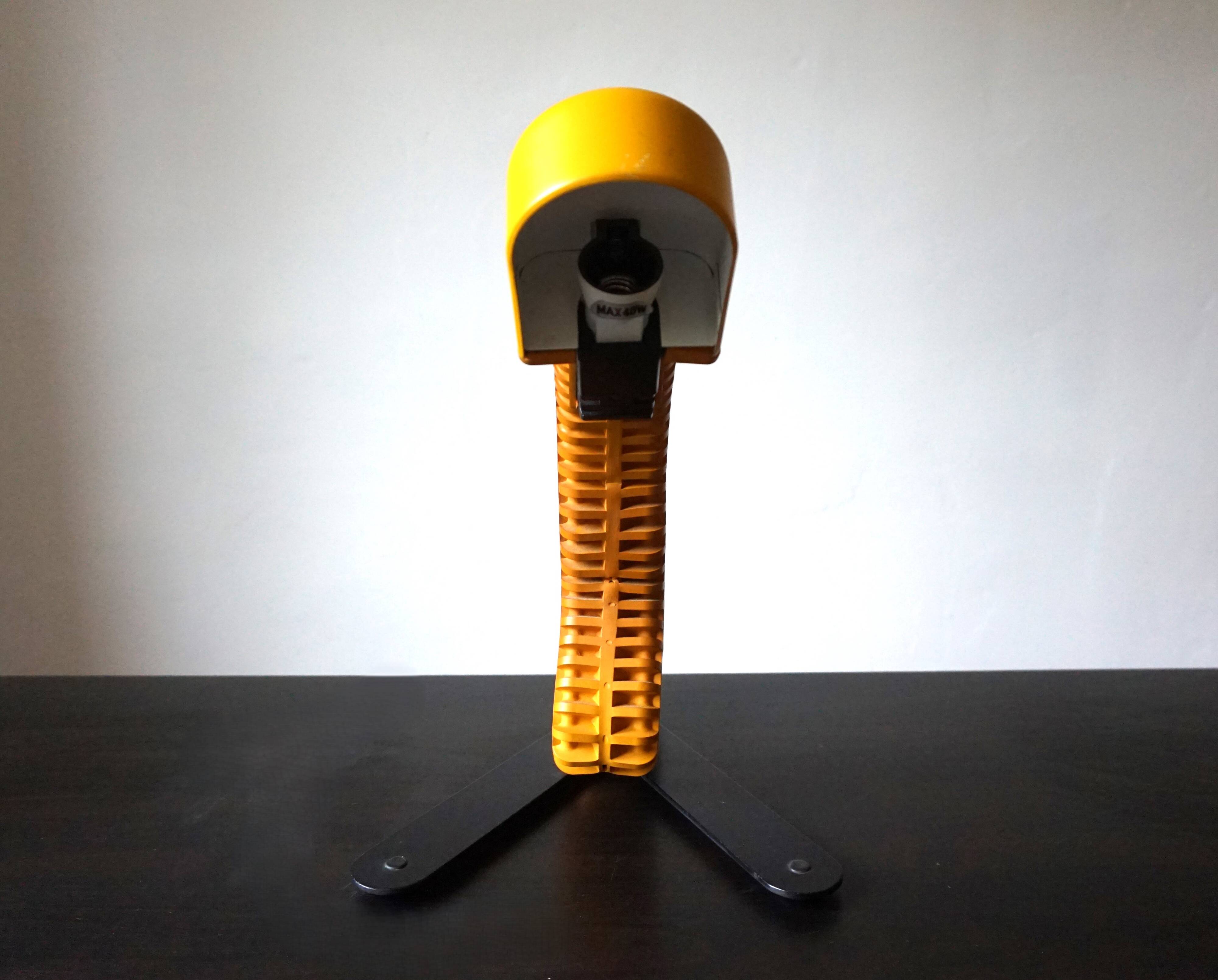Lampe de table Staff Cobra de Masayuki Kurokawa, 1970