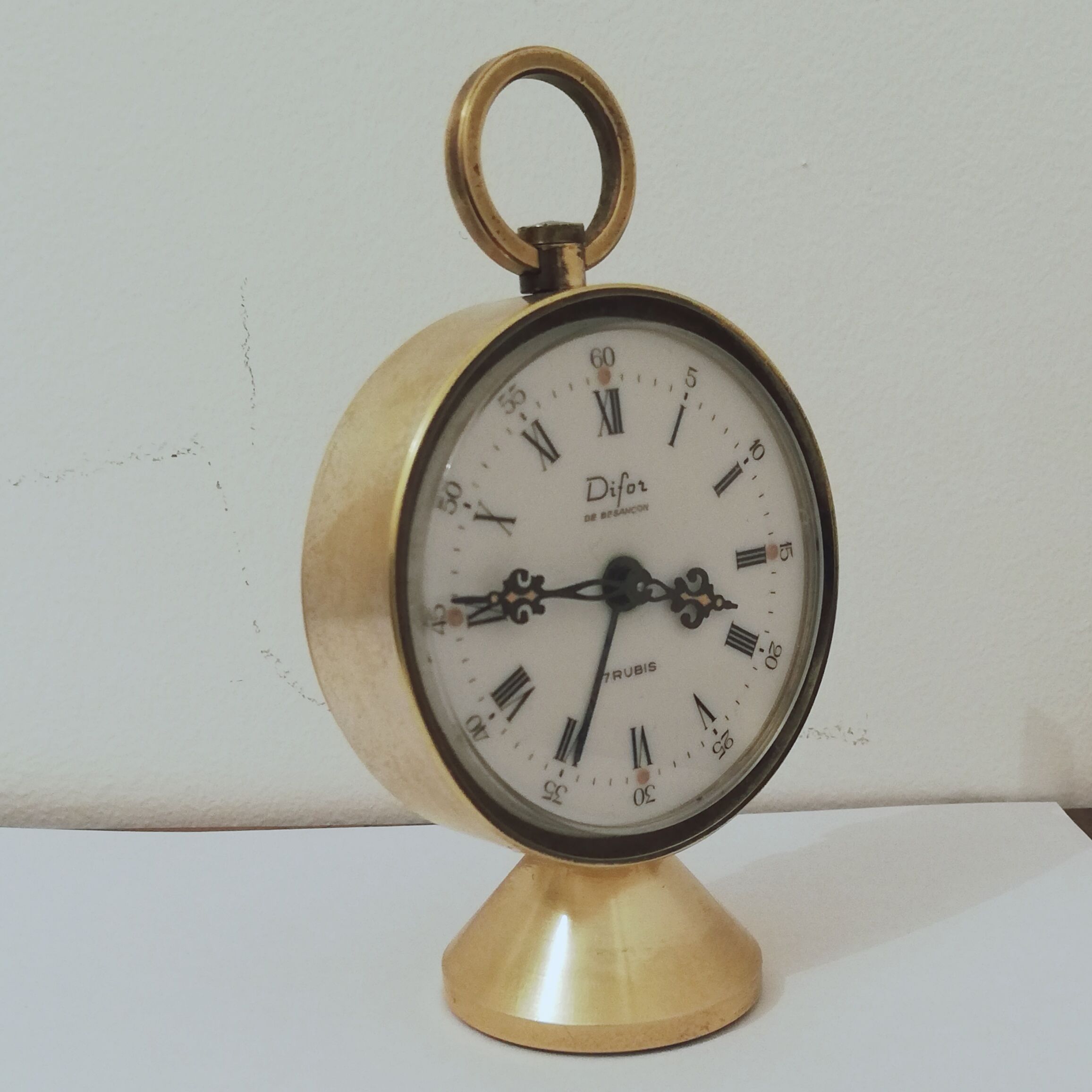 Vintage mechanical revival model Difor "7 rubies"