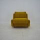 1970s architect Milan Čeček Armchair Apolo 92 for Interiér Praha , Czechoslovakia