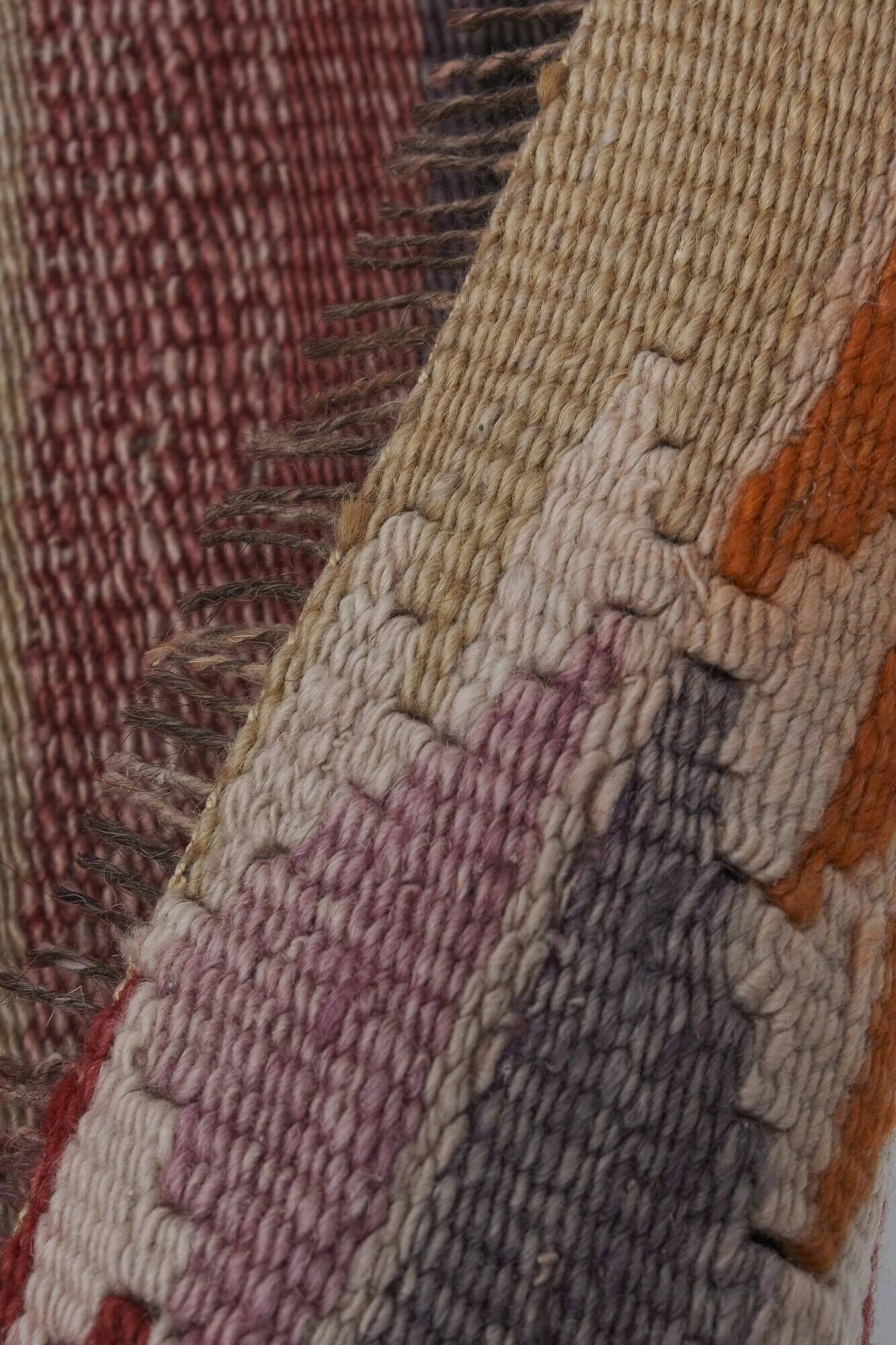 Vintage Turkish hallway rug 78x320 cm