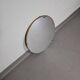Round midcentury mirror 1960s