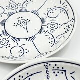 Set of 6 Boch Copenhague saucers