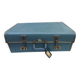 Grande valise ancienne réglable en hauteur par un système de crémaillère- air kase