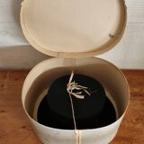 Old hat box with top hat