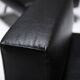 Black leather Ombra 512 lounge chairs by Charlotte Perriand for Cassina Italy