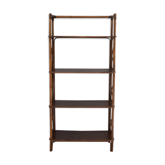 Rattan shelf