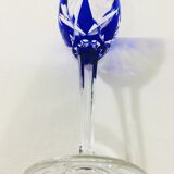 Set of 5 Rhine Roemer wine glasses in Saint-Louis crystal model Monaco