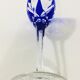 Set of 5 Rhine Roemer wine glasses in Saint-Louis crystal model Monaco