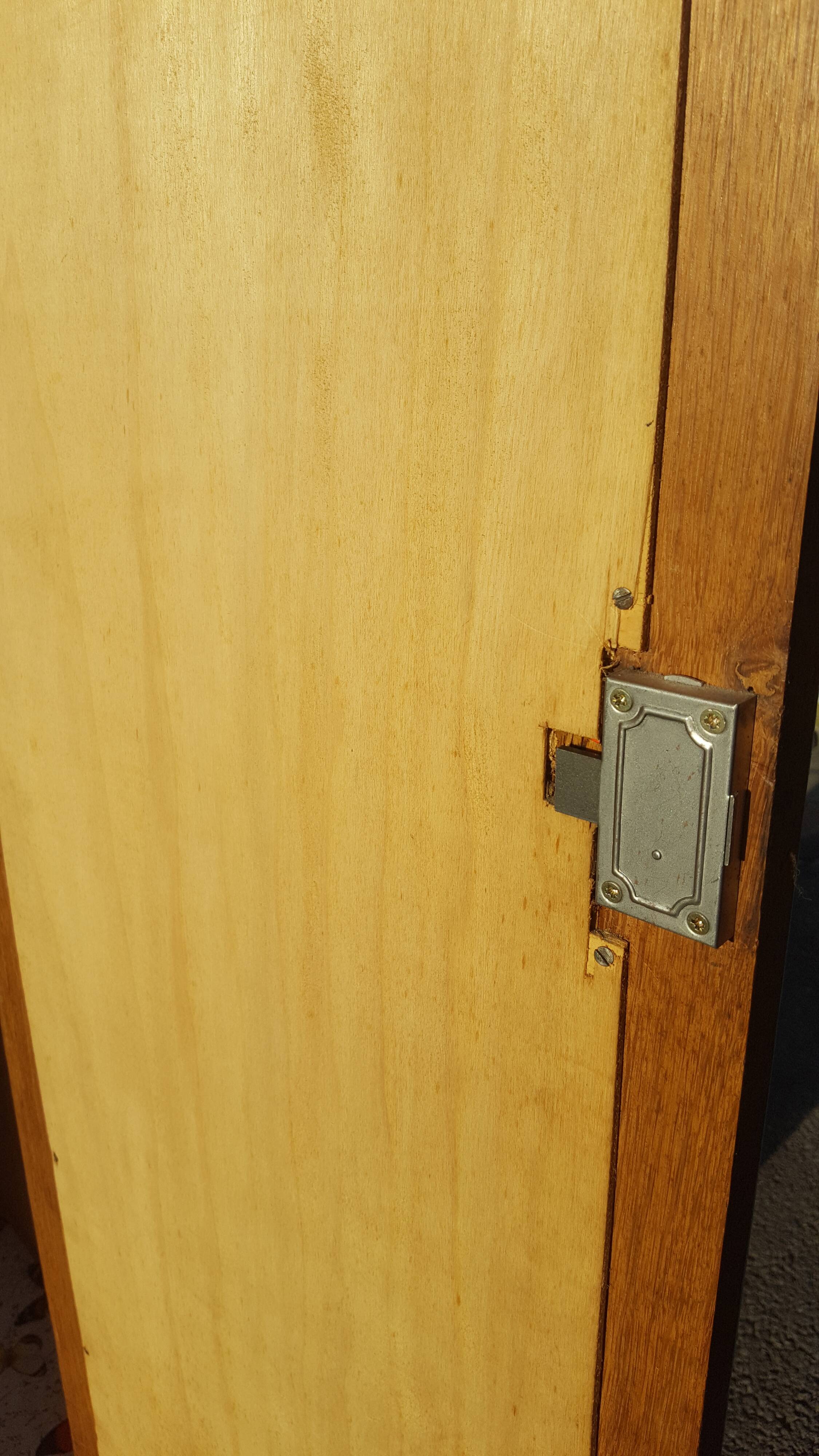 Vintage parisian wooden slip-up