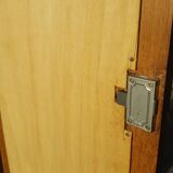 Vintage parisian wooden slip-up