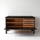 1930s Scandinavian Art Deco burlwood sideboard