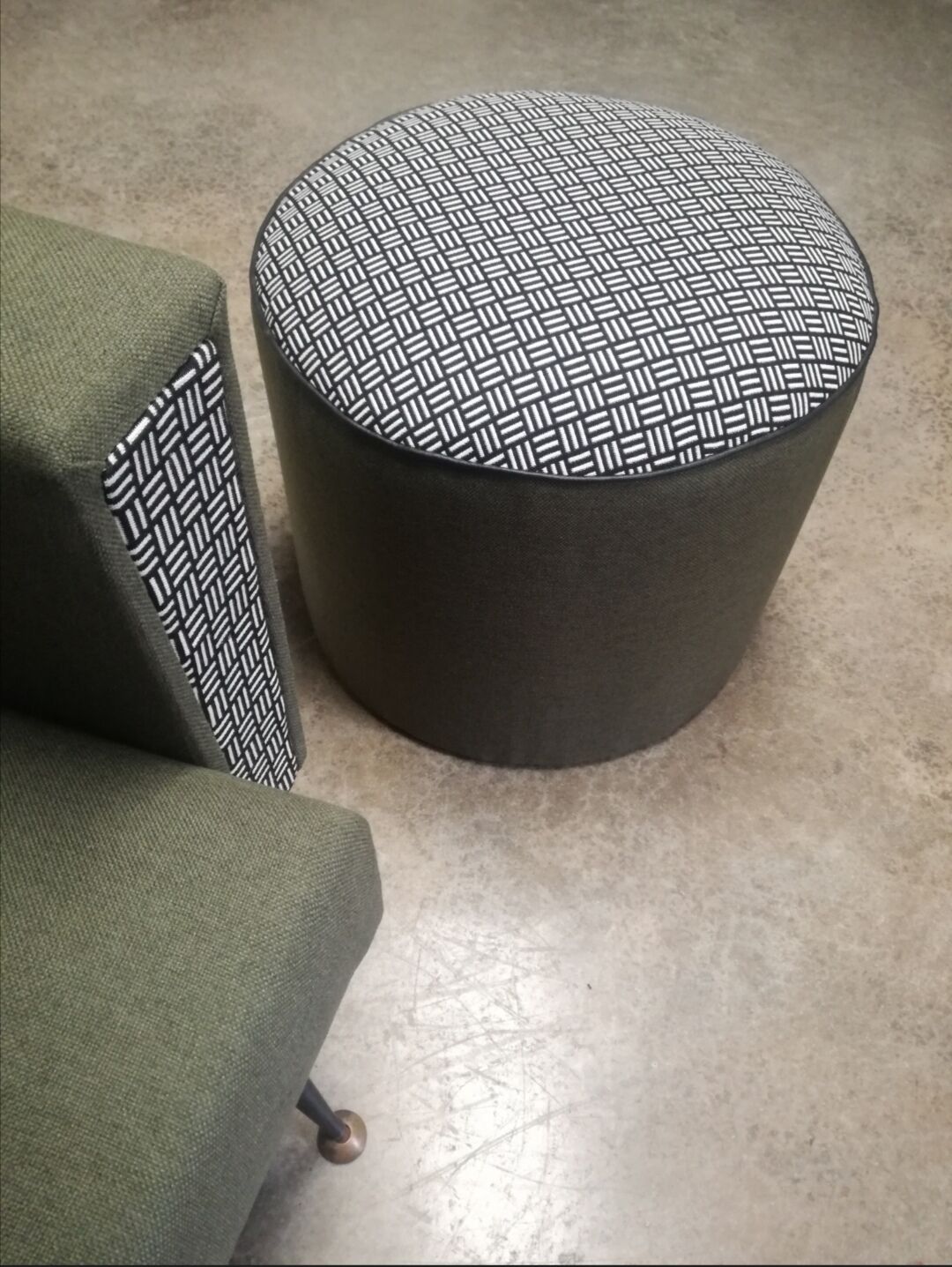 Authentic Renovated rockabilly armchair