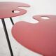 2 tables "Pic-Nic" par Lucien de Roeck pour Bois Manu